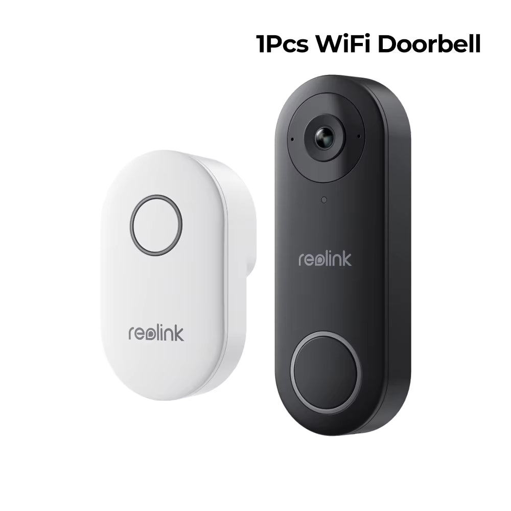 2K+ Wifi Video Doorbell Smart Outdoor Home Video Intercom Human Detection Wired Door Bell with Chime Support Alexa